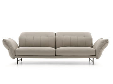 ON LINE - 3 seater leather sofa by Ditre Italia - view 2